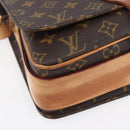 LOUIS VUITTON Monogram Cartouchiere GM Shoulder Bag M51252 LV Auth gh1217-15