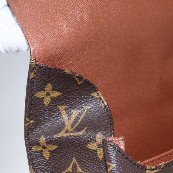 LOUIS VUITTON Monogram Cartouchiere GM Shoulder Bag M51252 LV Auth gh1217