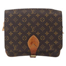 LOUIS VUITTON Monogram Cartouchiere GM Shoulder Bag M51252 LV Auth gh1217-13