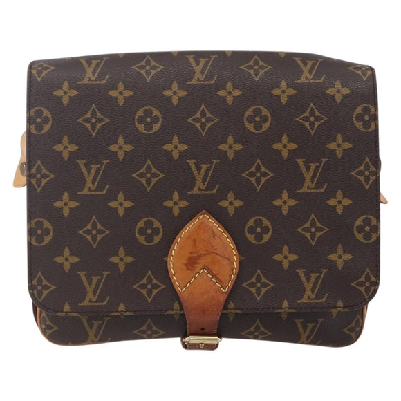 LOUIS VUITTON Monogram Cartouchiere GM Shoulder Bag M51252 LV Auth gh1217