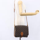 LOUIS VUITTON Monogram Cartouchiere GM Shoulder Bag M51252 LV Auth gh1217-25