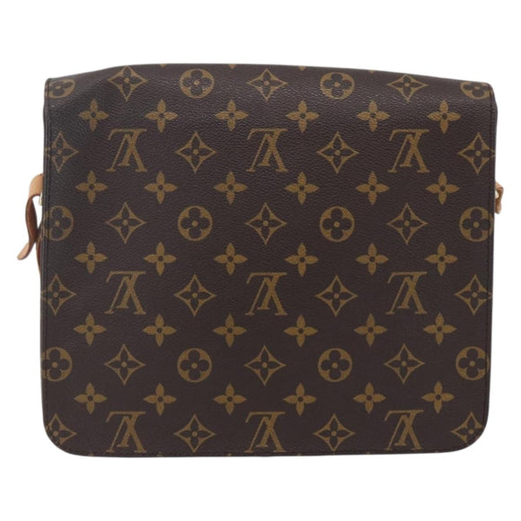 LOUIS VUITTON Monogram Cartouchiere GM Shoulder Bag M51252 LV Auth gh1217