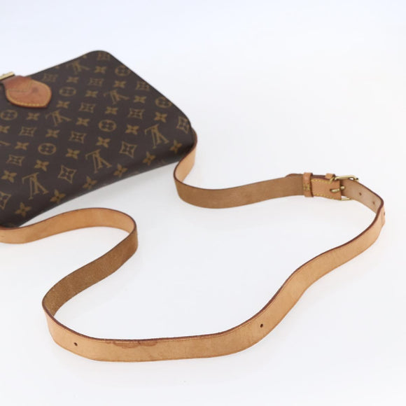 LOUIS VUITTON Monogram Cartouchiere GM Shoulder Bag M51252 LV Auth gh1217