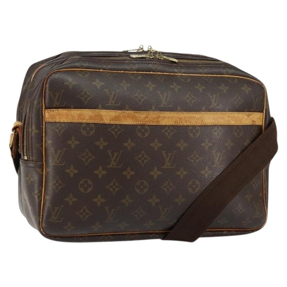 LOUIS VUITTON Monogram Reporter GM Shoulder Bag M45252 LV Auth gh1218