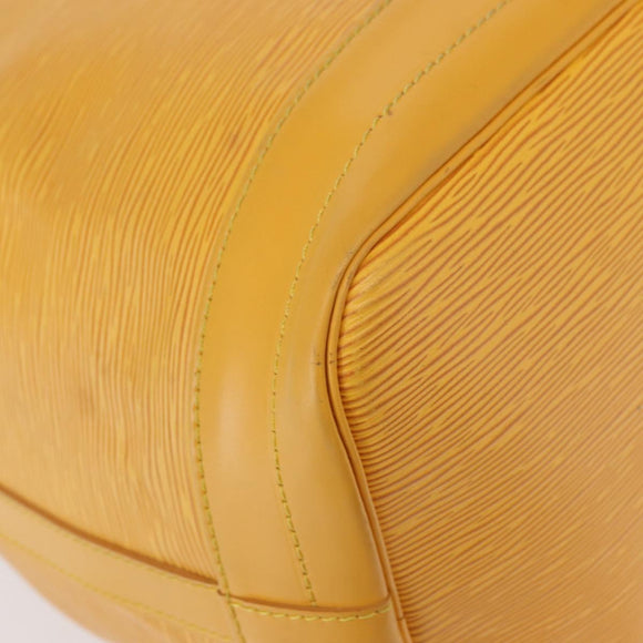 LOUIS VUITTON Epi Noe Shoulder Bag Tassili Yellow M44009 LV Auth gh1226