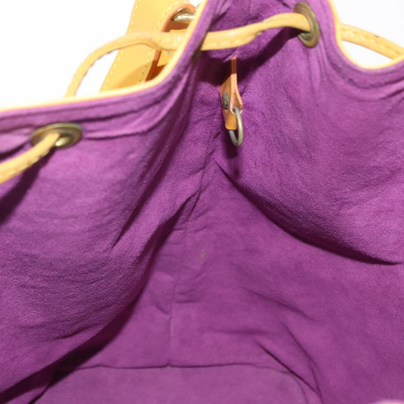 LOUIS VUITTON Epi Noe Shoulder Bag Tassili Yellow M44009 LV Auth gh1226