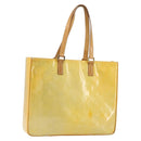 LOUIS VUITTON Monogram Vernis Columbus Tote Bag Gris M91028 LV Auth gh1229-1