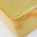 LOUIS VUITTON Monogram Vernis Columbus Tote Bag Gris M91028 LV Auth gh1229-16