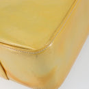 LOUIS VUITTON Monogram Vernis Columbus Tote Bag Gris M91028 LV Auth gh1229-17