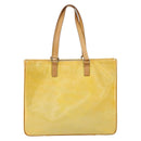 LOUIS VUITTON Monogram Vernis Columbus Tote Bag Gris M91028 LV Auth gh1229-2