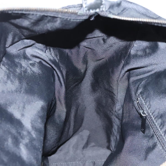 CHANEL New Travel Line Tote Bag Nylon Black CC Auth gh123