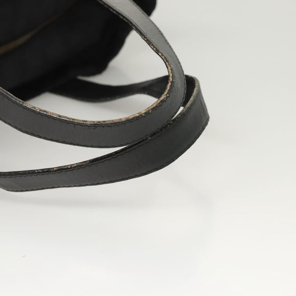 CHANEL New Travel Line Tote Bag Nylon Black CC Auth gh123