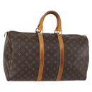 LOUIS VUITTON Monogram Keepall 45 Boston Bag M41428 LV Auth gh1230-1