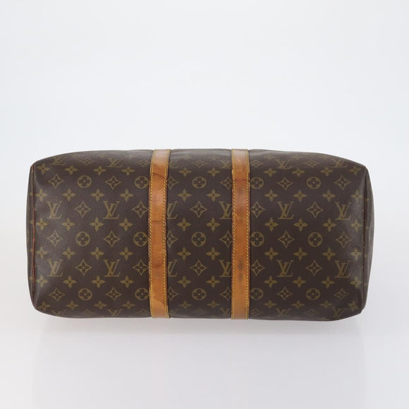LOUIS VUITTON Monogram Keepall 45 Boston Bag M41428 LV Auth gh1230