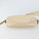 GUCCI GG Marmont Mini Camera Bag Leather White Gold 448065 Auth gh1235-5