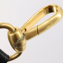 GUCCI Bamboo Hand Bag Suede 2way Black Gold 002 123 0322 Auth gh1242-16