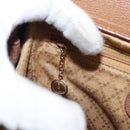 GUCCI Bamboo Hand Bag Suede Brown Gold 000 122 0316 Auth gh1243-18