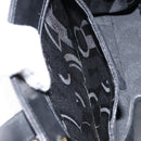 Salvatore Ferragamo Vala Hand Bag Leather Black Gold Auth gh1245-20