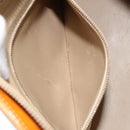 LOUIS VUITTON Monogram Vernis Houston Hand Bag Beige M91004 LV Auth gh1246-24