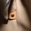 LOUIS VUITTON Monogram Vernis Houston Hand Bag Beige M91004 LV Auth gh1246-12