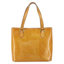 LOUIS VUITTON Monogram Vernis Houston Hand Bag Beige M91004 LV Auth gh1246-2