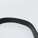 BURBERRY Shoulder Bag Leather Black Silver Auth gh1248-8