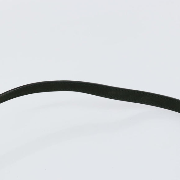 Salvatore Ferragamo Vala Shoulder Bag Suede Khaki Gold Auth gh1252