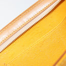 LOUIS VUITTON Monogram Vernis Mini Forsythe Hand Bag Jaune M91114 LV Auth gh1254-19