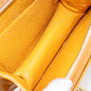 LOUIS VUITTON Monogram Vernis Mini Forsythe Hand Bag Jaune M91114 LV Auth gh1254-10