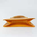 LOUIS VUITTON Monogram Vernis Mini Forsythe Hand Bag Jaune M91114 LV Auth gh1254-5