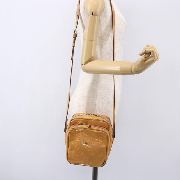 LOUIS VUITTON Monogram Vernis Wooster Bag Marshmallow Pink M91037 LV Auth gh1255