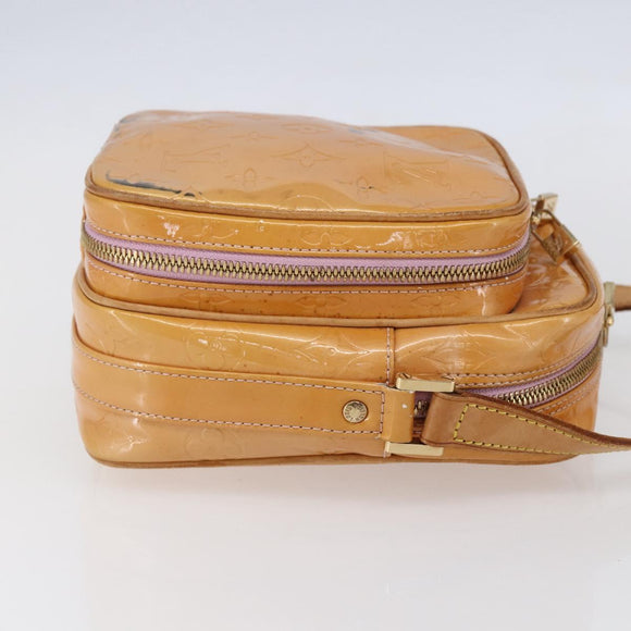 LOUIS VUITTON Monogram Vernis Wooster Bag Marshmallow Pink M91037 LV Auth gh1255