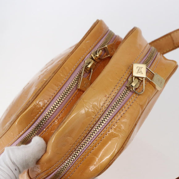 LOUIS VUITTON Monogram Vernis Wooster Bag Marshmallow Pink M91037 LV Auth gh1255