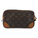 LOUIS VUITTON Monogram Marly Dragonne PM Clutch Bag M51827 LV Auth gh1256-2