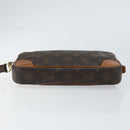 LOUIS VUITTON Monogram Marly Dragonne PM Clutch Bag M51827 LV Auth gh1256-6
