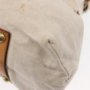 LOUIS VUITTON Cruise Line Globe Shopper GM Bag Canvas Beige M95110 Auth gh1261-9