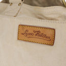 LOUIS VUITTON Cruise Line Globe Shopper GM Bag Canvas Beige M95110 Auth gh1261-18
