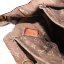 LOUIS VUITTON Cruise Line Globe Shopper GM Bag Canvas Beige M95110 Auth gh1261-12