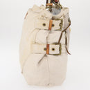 LOUIS VUITTON Cruise Line Globe Shopper GM Bag Canvas Beige M95110 Auth gh1261-5