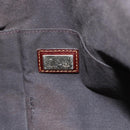 FENDI Zucca Canvas Zucchino Canvas Hand Bag Black Brown Auth gh1262-17