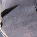 FENDI Zucca Canvas Zucchino Canvas Hand Bag Black Brown Auth gh1262-11