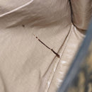 Christian Dior Trotter Canvas Clutch Bag Navy Silver Auth gh1267-17