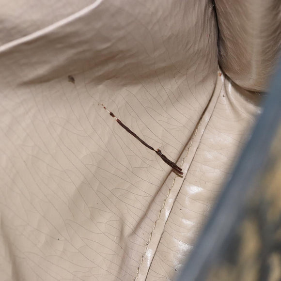 Christian Dior Trotter Canvas Clutch Bag Navy Silver Auth gh1267