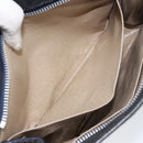 Christian Dior Trotter Canvas Clutch Bag Navy Silver Auth gh1267-18