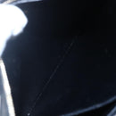 CHANEL COCO Mark Shoulder Bag Canvas Black Gold CC Auth gh1268-21