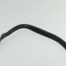 CELINE C Sulky Shoulder Bag Canvas Navy Gold Auth gh127-8