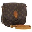 LOUIS VUITTON Monogram Saint Cloud MM Shoulder Bag M51243 LV Auth gh1274-1