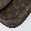 LOUIS VUITTON Monogram Saint Cloud MM Shoulder Bag M51243 LV Auth gh1274-15