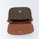 LOUIS VUITTON Monogram Saint Cloud MM Shoulder Bag M51243 LV Auth gh1274-21