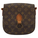 LOUIS VUITTON Monogram Saint Cloud MM Shoulder Bag M51243 LV Auth gh1274-13